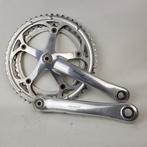 Campagnolo crankstel 52 en 42 kettingbladen bcd 135, Crankstel of Pedalen, Gebruikt, Campagnolo, Racefiets