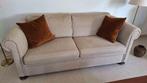2,5 persoons zitbank, beige, Ophalen, 150 tot 200 cm, Chesterfield, Tweepersoons