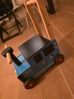 Houten loop/duwwagen trein Thomas van I'm Toy + 6 figuren, Kinderen en Baby's, Speelgoed | Houten speelgoed, Ophalen, Gebruikt