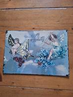 Schilderijtje engeltjes, Ophalen