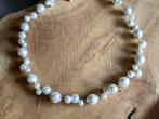 Nieuw! witte parelketting, Verstelbaar, Wit, Nieuw, Ophalen of Verzenden