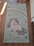 Leuk kinderkamer vloerkleed met eenhoorn, Ophalen, 100 tot 150 cm, Overige kleuren, Kindvriendelijk