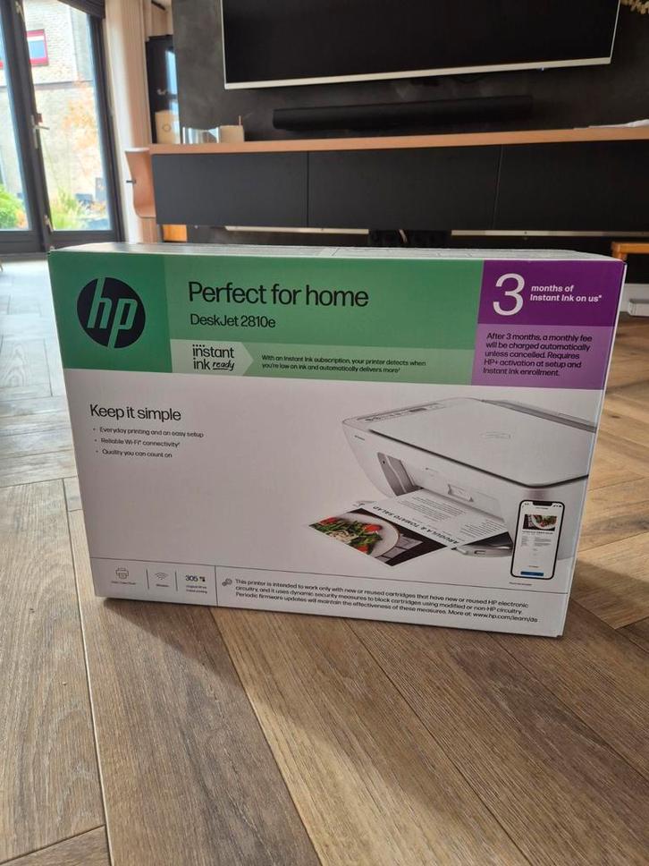 HP DeskJet 2810e Printer - Nieuw in doos!, Computers en Software, Printers, Nieuw, Printer, Kleur printen, Ophalen