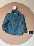 Spijkerblouse 80, Meisje, Jurkje of Rokje, Ophalen of Verzenden, Zo goed als nieuw