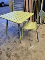 Nieuwe fermob Luxembourg tafels in de doos uit voorraad, Ophalen, Nieuw, Rechthoekig, Hout