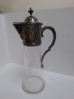 Karaf glas orivit, Antiek en Kunst, Antiek | Tin, Ophalen of Verzenden