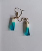 Hangende kunststof oorbellen., Ophalen of Verzenden, Nieuw, Overige materialen, Hangers