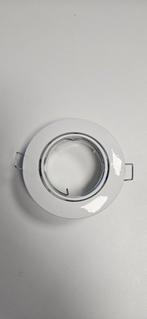 Metalen Spot Armatuur GU10 84mm - Oscillerend - Wit, Metaal of Aluminium, Led, Ophalen of Verzenden, Zo goed als nieuw