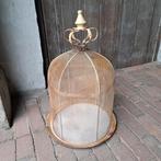 Landelijke draadcloche cloche met onderbord *Etage3*, Huis en Inrichting, Woonaccessoires | Overige, Gebruikt, ., Ophalen of Verzenden