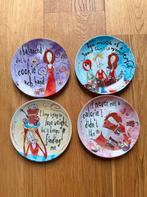 Born to Shop taartbordjes, Ophalen of Verzenden, Zo goed als nieuw, Bord(en), Overige stijlen