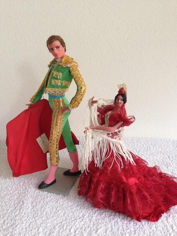 💚❤️Vintage MARIN CHICLANA Famenco DOLL Man & Vrouw. beschikbaar voor biedingen