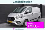 Ford Transit Custom 2.0 TDCI 130PK EURO 6 - Airco - Navi - C, Stof, Zwart, 4 cilinders, Electronic Stability Program (ESP)
