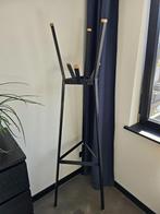 Kapstok staand staal zwart, Huis en Inrichting, Woonaccessoires | Kapstokken, Ophalen, Zo goed als nieuw, Metaal, Staande kapstok
