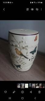 Bijzettafel, Huis en Inrichting, Tafels | Bijzettafels, 45 tot 60 cm, Minder dan 55 cm, Rond, Nieuw