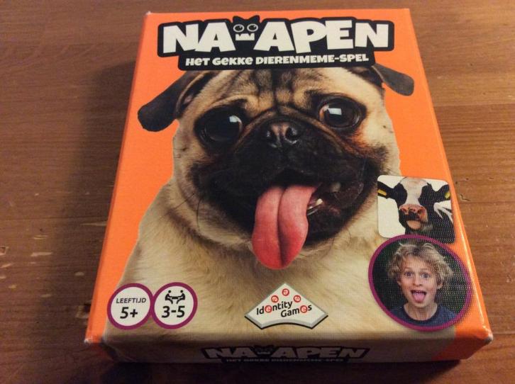 Na-apen. gekke-dieren-meme spel van identity games. Nieuw, Hobby en Vrije tijd, Gezelschapsspellen | Kaartspellen, Nieuw, Drie of vier spelers