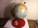 Metalen globe doorsnede 17 cm, Antiek en Kunst, Ophalen of Verzenden