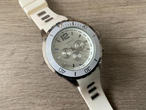 Mooi Mees & Co Heren Horloge - Herenhorloge Zwaar, Sieraden, Tassen en Uiterlijk, Sporthorloges, Android, Zwart, Conditie, Ophalen of Verzenden