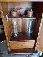 Bombay India laboratorium kastje kistje met inhoud, Ophalen of Verzenden