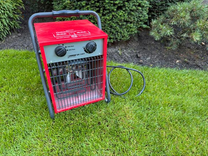Eurom ek 3301 Elektrische Kachel - Zgan 1 keer gebruikt!, Doe-het-zelf en Verbouw, Gereedschap | Lasapparaten, Zo goed als nieuw