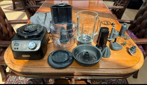 Kenwood FDM72.990BK keukenmachine 1000W, Witgoed en Apparatuur, Keukenmixers, Zo goed als nieuw, 2 tot 3 liter, Vaatwasserbestendig