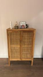 Boho bamboo kastje, Huis en Inrichting, Kasten | Ladekasten, Zo goed als nieuw, Minder dan 100 cm, 25 tot 50 cm, 50 tot 100 cm