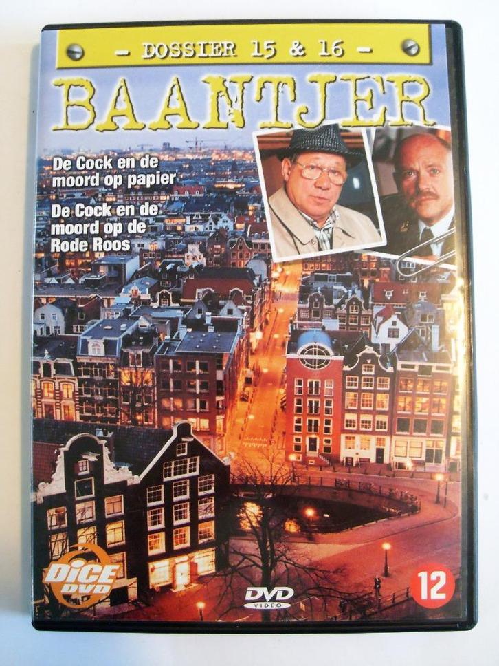 Baantjer - Dossier 15 & 6 (originele dvd) de Cock, Cd's en Dvd's, Dvd's | Tv en Series, Zo goed als nieuw, Drama, Vanaf 12 jaar