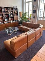 De Sede DS15 modular sofa natural Switzerland 1970, Ophalen, Gebruikt, Leer