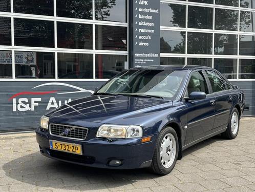 Volvo S80  2.5T Elite Leder Ecc Pdc 210PK APK 05-2026, Auto's, Volvo, Bedrijf, S80, ABS, Airbags, Airconditioning, Boordcomputer
