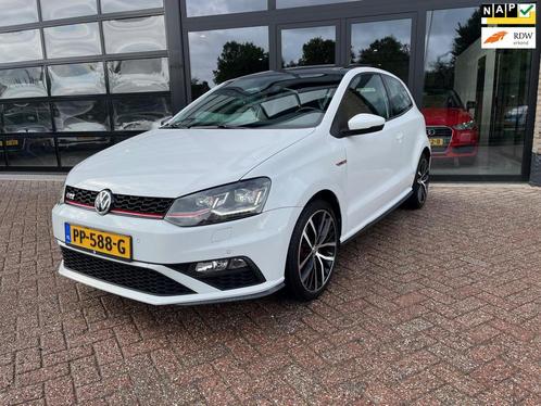 Volkswagen Polo 1.8 TSI GTI, Panodak Automaat, Camera,Led, Auto's, Volkswagen, Bedrijf, Te koop, Polo, ABS, Achteruitrijcamera