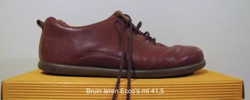 Dames schoenen Ecco leer mt 40 bruin beschikbaar voor biedingen