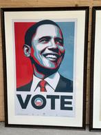 Obama zeefdrukken, 2 stuks, Ophalen