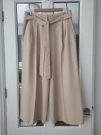 Natan Beige 7/8 Pantalon met strik band Maat 40 (M), Maat 38/40 (M), Beige, Ophalen of Verzenden, Driekwart