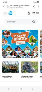 14 volle spaarkaarten ah 2e uitje gratis, Drie personen of meer, Kortingsbon, Overige typen