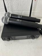 Set draadloze UHF microfoons, Ophalen of Verzenden, Zo goed als nieuw, Zangmicrofoon
