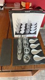 Amuse set Gusta met leisteen plaat, Ophalen of Verzenden, Overige stijlen, Overige typen