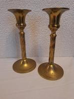 Messing kandelaars, Ophalen of Verzenden, Koper of Brons