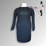 30517 Zgan Gebreide trui/jurk Made in Italy mt 48  I21, Kleding | Dames, Grote Maten, Made in Italy, Zwart, Trui of Vest, Ophalen of Verzenden