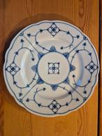 Jäger Blauw Serveerbord / Taartbord, Gebruikt, Porselein of Keramiek, Schaal, Rond