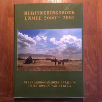 2002 Veteranen. Herinneringsboek UNMEE 200-2001. beschikbaar voor biedingen