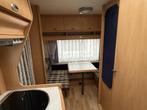 Hobby De luxe Easy 400 KB bouwjaar 2002 met voortent, Overige typen, Standaardzit, Hobby, Bedrijf
