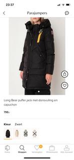 Originele parajumper long bear zwart, Kleding | Dames, Jassen | Winter, Ophalen of Verzenden, Zo goed als nieuw, Zwart