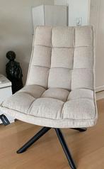 Fauteuil bouclé naturel NIEUW!!, Huis en Inrichting, Fauteuils, Ophalen, Minder dan 75 cm, Zo goed als nieuw, 50 tot 75 cm