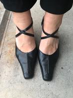 Elegante, originele damesschoenen met hak, maat 40., Ophalen of Verzenden, Zo goed als nieuw, Zwart