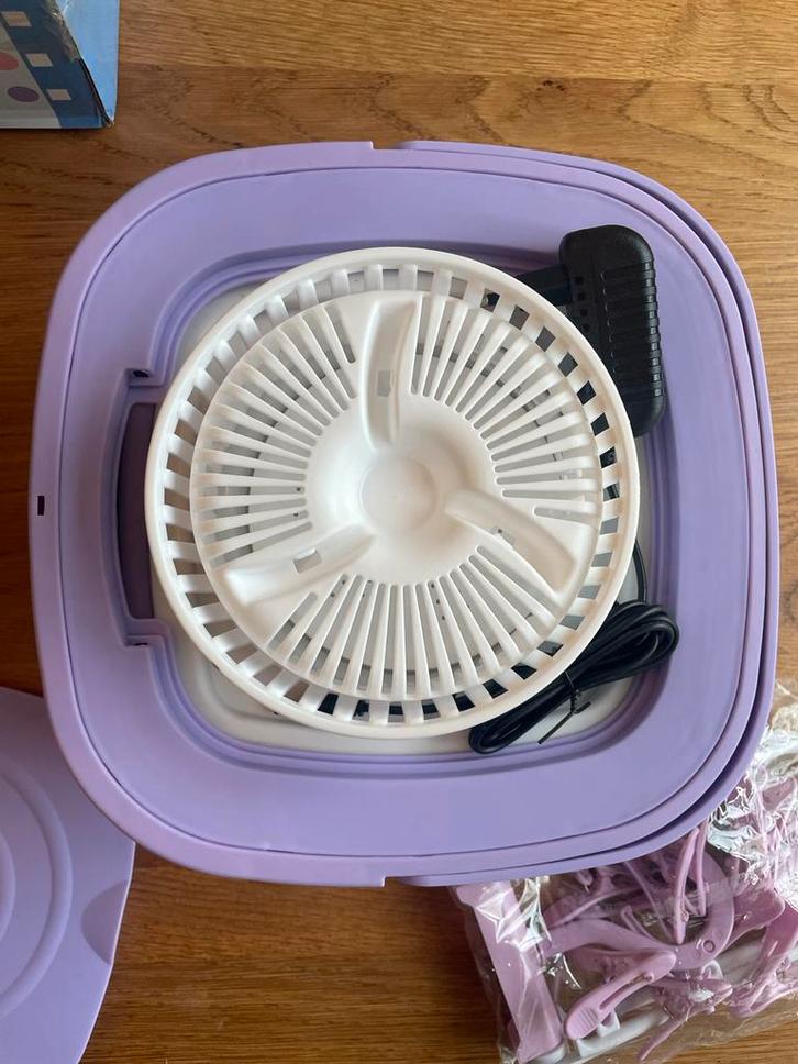 Opvouwbare Mini Wasmachine - Nieuw in Doos!, Witgoed en Apparatuur, Wasmachines, Nieuw, Minder dan 4 kg, Minder dan 85 cm, Kort programma