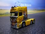 Tekno Scania Ristimaa The Tiger, Hobby en Vrije tijd, Modelauto's | 1:50, Ophalen of Verzenden, Nieuw, Bus of Vrachtwagen, Tekno