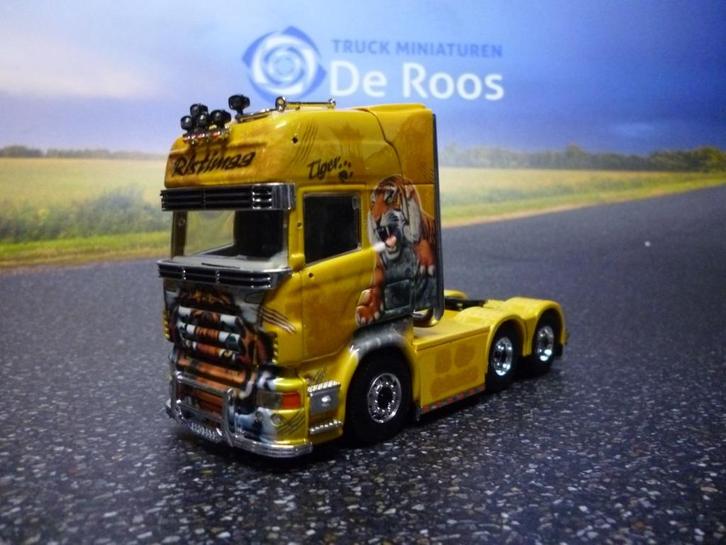 Tekno Scania Ristimaa The Tiger, Hobby en Vrije tijd, Modelauto's | 1:50, Nieuw, Bus of Vrachtwagen, Tekno, Ophalen of Verzenden