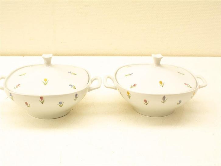 Holland Glorie opdek schalen 31104, Huis en Inrichting, Keuken | Servies, Gebruikt, Schaal of Schalen, Overige stijlen, Porselein