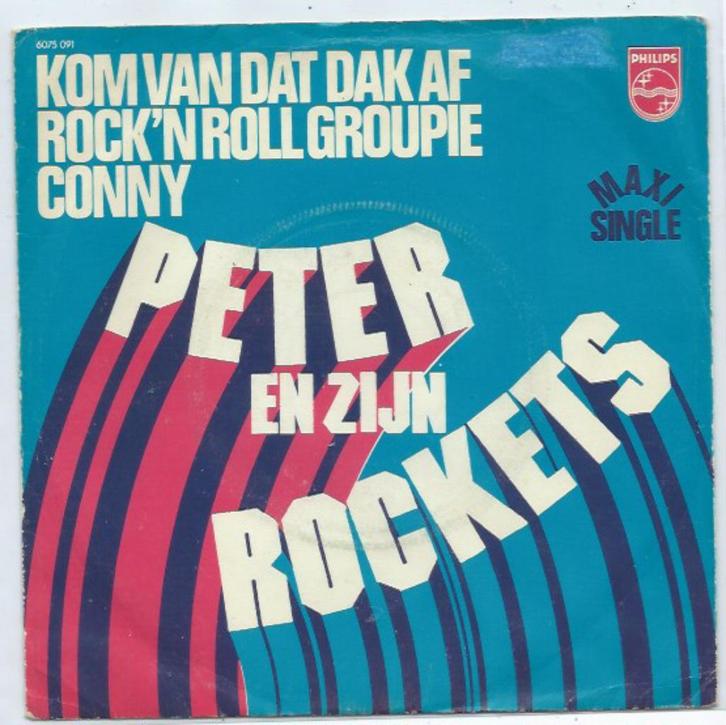 Peter Koelewijn- Kom van dat dak af  Maxi singel!, Cd's en Dvd's, Vinyl | Nederlandstalig, Gebruikt, Levenslied of Smartlap, Overige formaten