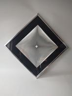 Optische jaren 60 kunst in lijst | aluminium zeefdruk, Ophalen