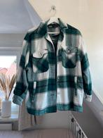 Geruite jas maat xs zara groen met wit, Ophalen of Verzenden, Zo goed als nieuw, Maat 34 (XS) of kleiner, Groen